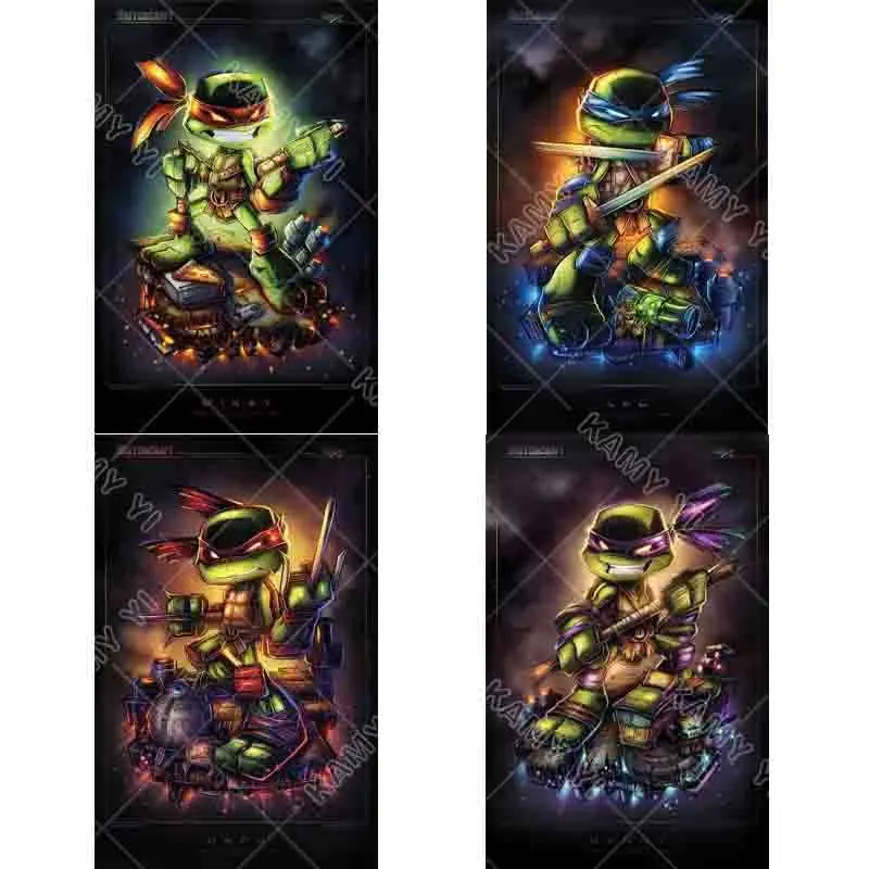 Full Square drill 5D DIY Diamond Embroidery Kung Fu Turtle Diamond Painting Cross Stitch Rhinestone Mosaic decoration
Full Square drill 5D DIY Diamond Embroidery Kung Fu Turtle Diamond Painting Cross Stitch Rhinestone Mosaic decoration