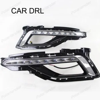 1 pair auto fog lamps Daytime running lights for H/yundai S/onata 2014-2015 car styling
1 pair auto fog lamps Daytime running lights for H/yundai S/onata 2014-2015 car styling