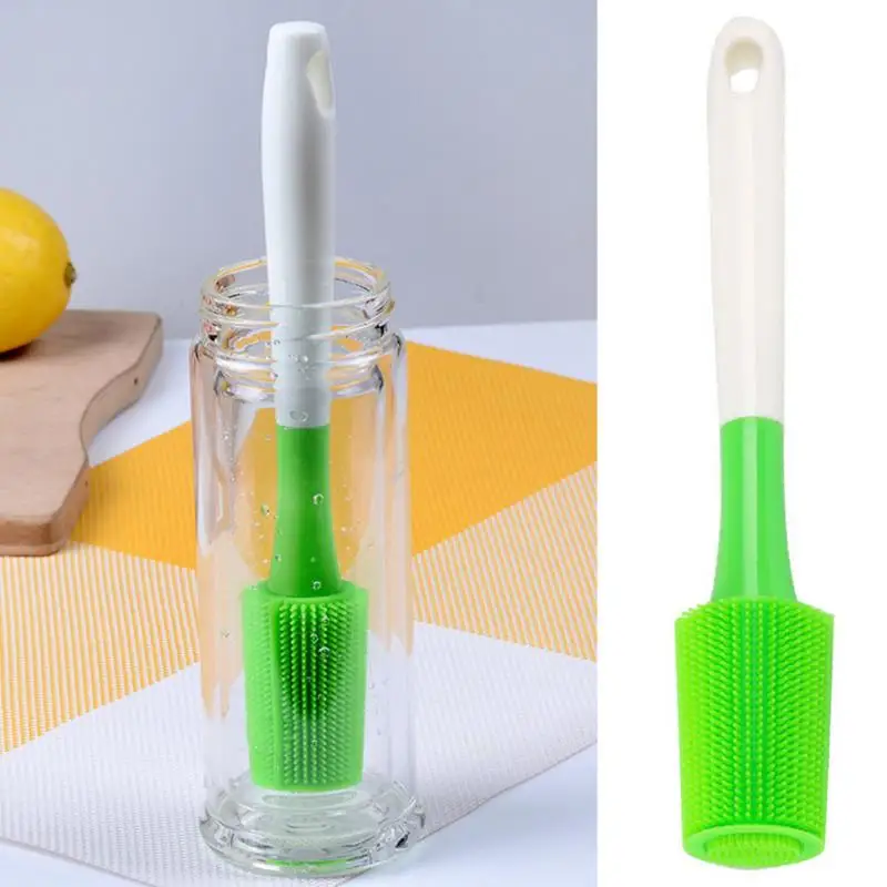 Portable Multifunction cleaning brush Kitchen long handle Washing Brush Tea Cup Bottle Dish Bowl Silicone round Cleaning Brush
Portable Multifunction cleaning brush Kitchen long handle Washing Brush Tea Cup Bottle Dish Bowl Silicone round Cleaning Brush