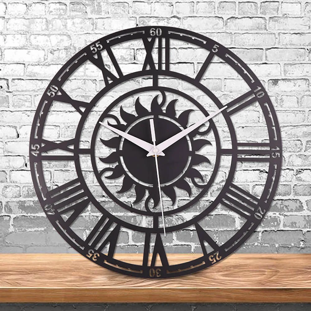 2019 Creative Retro Decorative Sun Roman Digital Acrylic Wall Clock Stickers Living Room Klok Wall Clock Modern reloj de pared
2019 Creative Retro Decorative Sun Roman Digital Acrylic Wall Clock Stickers Living Room Klok Wall Clock Modern reloj de pared
