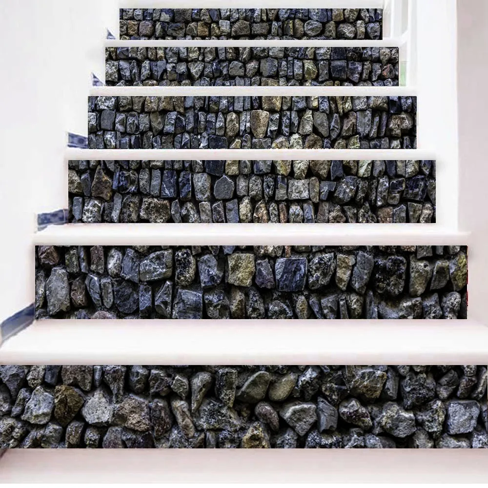 6pcs/set Creative Stone Stair Sticker Floor Removable Vinyl Decals Landscape Wallpaper Modern Living Room Home Decoration
6pcs/set Creative Stone Stair Sticker Floor Removable Vinyl Decals Landscape Wallpaper Modern Living Room Home Decoration