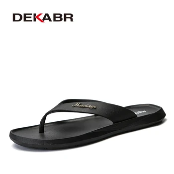Dekabr Summer Beach Slippers Men Flip Flops High Quality Beach Sandals Zapatos Hombre Casual Shoes Drop Shipping Non-Slip Shoes
Dekabr Summer Beach Slippers Men Flip Flops High Quality Beach Sandals Zapatos Hombre Casual Shoes Drop Shipping Non-Slip Shoes