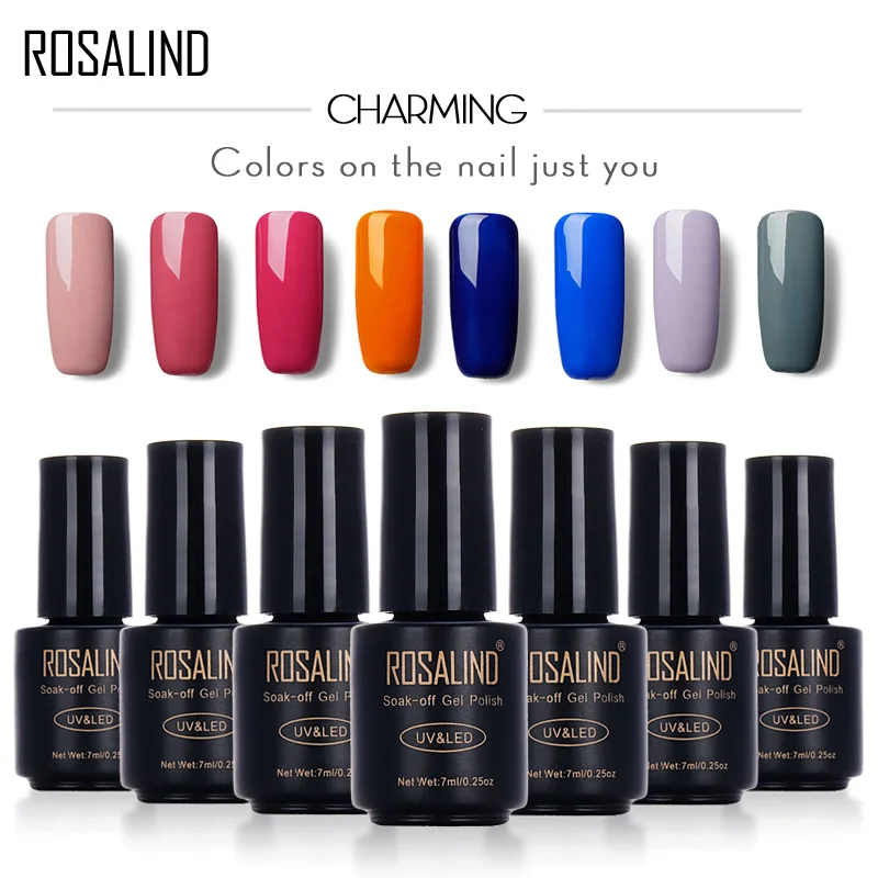 ROSALIND 7ML Nail Polish Gorgeous Color Nail Gel Polish Vernis Semi Permanent Top Coat Base Coat Gel Nail Varnishes Gelpolish
ROSALIND 7ML Nail Polish Gorgeous Color Nail Gel Polish Vernis Semi Permanent Top Coat Base Coat Gel Nail Varnishes Gelpolish