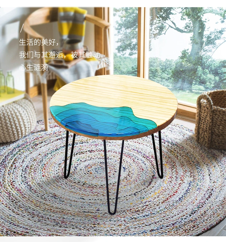 Creative Resin wooden river tables coffee table basse de salon desk sehpa mesa de centro small wood salontafel nordic furniture
Creative Resin wooden river tables coffee table basse de salon desk sehpa mesa de centro small wood salontafel nordic furniture