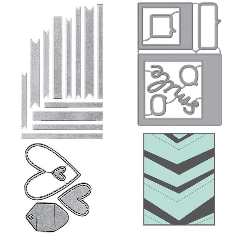 Smile Heart Dialog Banner Metal Cutting Dies Stencils For DIY Scrapbooking Photo Album Decoration Embossing Card Craft Die Cut
Smile Heart Dialog Banner Metal Cutting Dies Stencils For DIY Scrapbooking Photo Album Decoration Embossing Card Craft Die Cut