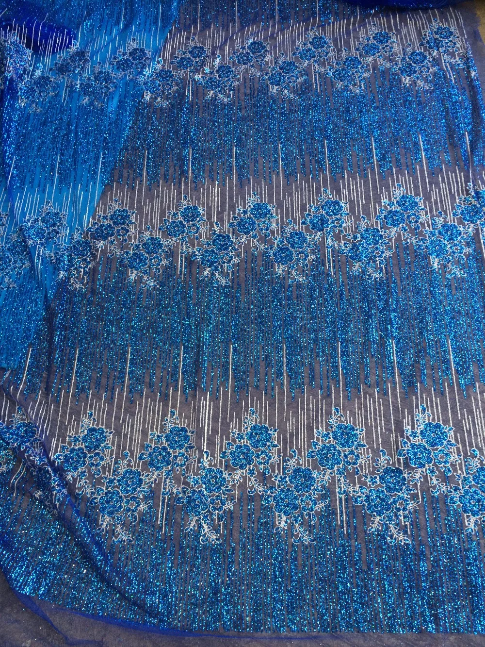 Latest African Tulle Lace Fabric SYJ-4172 High Quality African Lace Fabric With glitter material For bridal
Latest African Tulle Lace Fabric SYJ-4172 High Quality African Lace Fabric With glitter material For bridal