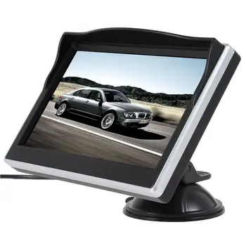 5.0 inch TFT LCD Screen Sucker Monitor for Car DVD VCR Reverse Rear View Universal Digital Car Monitor car-detector for parking
5.0 inch TFT LCD Screen Sucker Monitor for Car DVD VCR Reverse Rear View Universal Digital Car Monitor car-detector for parking