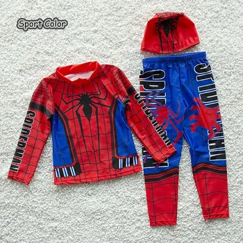 New Popular Kids Swimsuit Quality Boys Swimwear Teenagers Two-pieces Spider Long Sleeve Infant Bath Suit Children Beachwear
New Popular Kids Swimsuit Quality Boys Swimwear Teenagers Two-pieces Spider Long Sleeve Infant Bath Suit Children Beachwear