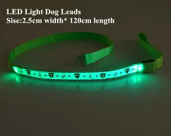 FD49 New LED Light dog leads 2.5cm width 120cm length pet dog LED Leashes pet dog Drawstring free shipping
FD49 New LED Light dog leads 2.5cm width 120cm length pet dog LED Leashes pet dog Drawstring free shipping