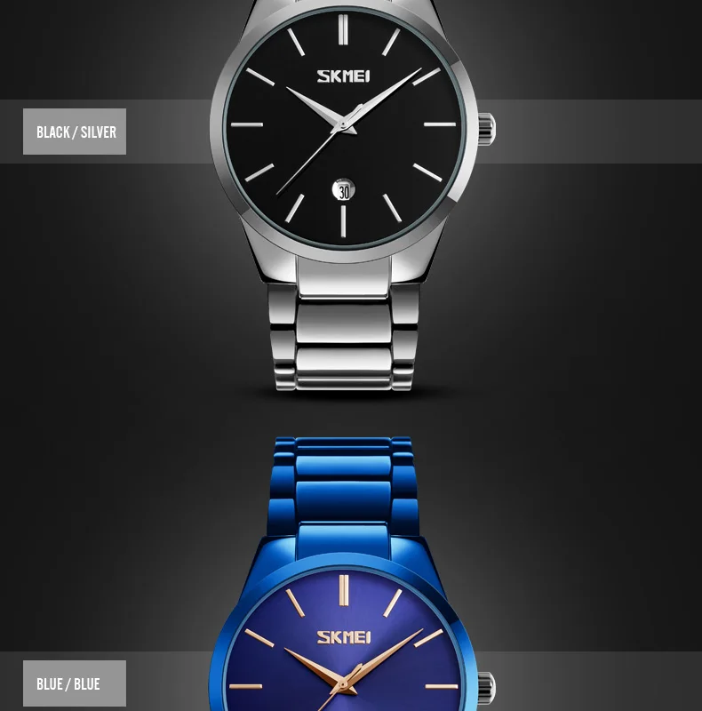 SKMEI 9140 Men Quartz Watch Waterproof Sport Watches Alloy Straps  Wristwatches Fashion Clock Relogio Masculino - AliExpress Watches