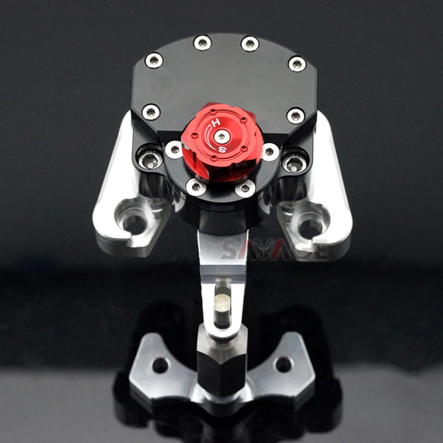 Reversed Safety Steering Damper For DUCATI MONSTER 796/1100/S/EVO Motorcycle Adjustable Stabilizer with Mount Bracket
Reversed Safety Steering Damper For DUCATI MONSTER 796/1100/S/EVO Motorcycle Adjustable Stabilizer with Mount Bracket
