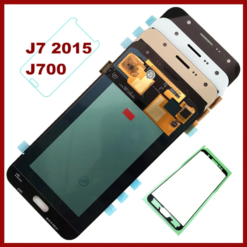 Super AMOLED 5.5" LCD for SAMSUNG Galaxy J7 2015 J700 LCD Display Touch Screen Digitizer Assembly J700F J700M J700H Replacement
Super AMOLED 5.5" LCD for SAMSUNG Galaxy J7 2015 J700 LCD Display Touch Screen Digitizer Assembly J700F J700M J700H Replacement