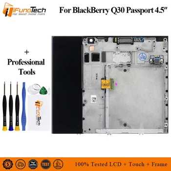 100% Tested Black For Blackberry Q30 Passport LCD Display Digitizer Touch Screen Monitor Assembly Replacement Parts+Repair Tools
100% Tested Black For Blackberry Q30 Passport LCD Display Digitizer Touch Screen Monitor Assembly Replacement Parts+Repair Tools