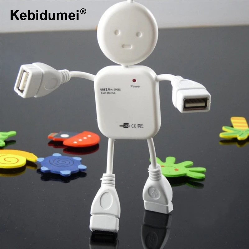 Kebidumei USB 2.0 Hub 4 Ports Portable Doll USB Hub 480 Mbps Mini High Speed Hub USB Splitter Adapter For PC Laptop
Kebidumei USB 2.0 Hub 4 Ports Portable Doll USB Hub 480 Mbps Mini High Speed Hub USB Splitter Adapter For PC Laptop