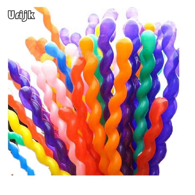 Urijk 100pcs Screw Thread Balloon Float Air Balls Inflatable Wedding Birthday Party Long Balloon Decorations Kid Toys Supplies
Urijk 100pcs Screw Thread Balloon Float Air Balls Inflatable Wedding Birthday Party Long Balloon Decorations Kid Toys Supplies