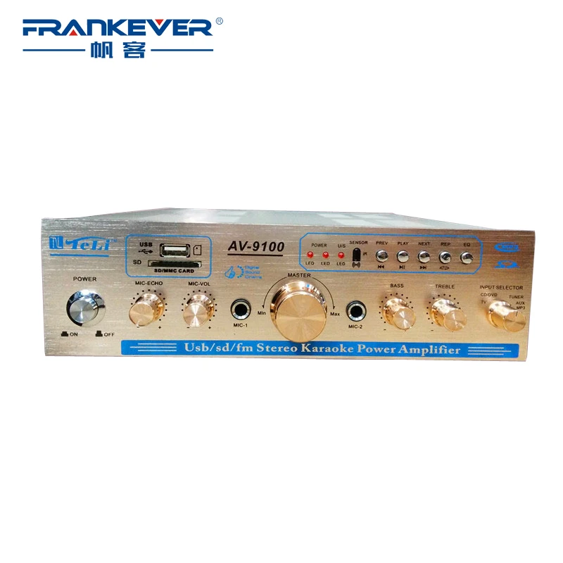 

FrankEver 200W Tube Amplifier HIFI Subwoofer Super Amplifiers Audio for Home Cinema System Audio with EU Plug