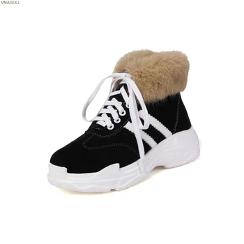 Rabbit hair snow boots for women thick bottom added velvet
Rabbit hair snow boots for women thick bottom added velvet