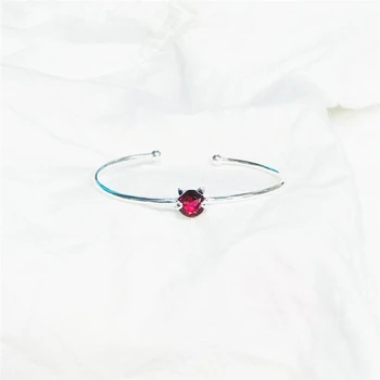 Sole Memory Heart Fresh Sweet Romantic Red Crystal Cat 925 Sterling Silver Female Resizable Bracelets SBR174
Sole Memory Heart Fresh Sweet Romantic Red Crystal Cat 925 Sterling Silver Female Resizable Bracelets SBR174