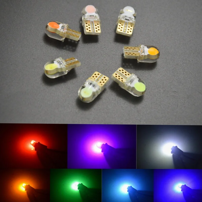 10pcs Auto T10 LED W5W LED Bulbs White 194 168 LED Lamp 501 COB silicone shell Car LED Lights Super Bright Turn Side Lamp 12V
10pcs Auto T10 LED W5W LED Bulbs White 194 168 LED Lamp 501 COB silicone shell Car LED Lights Super Bright Turn Side Lamp 12V