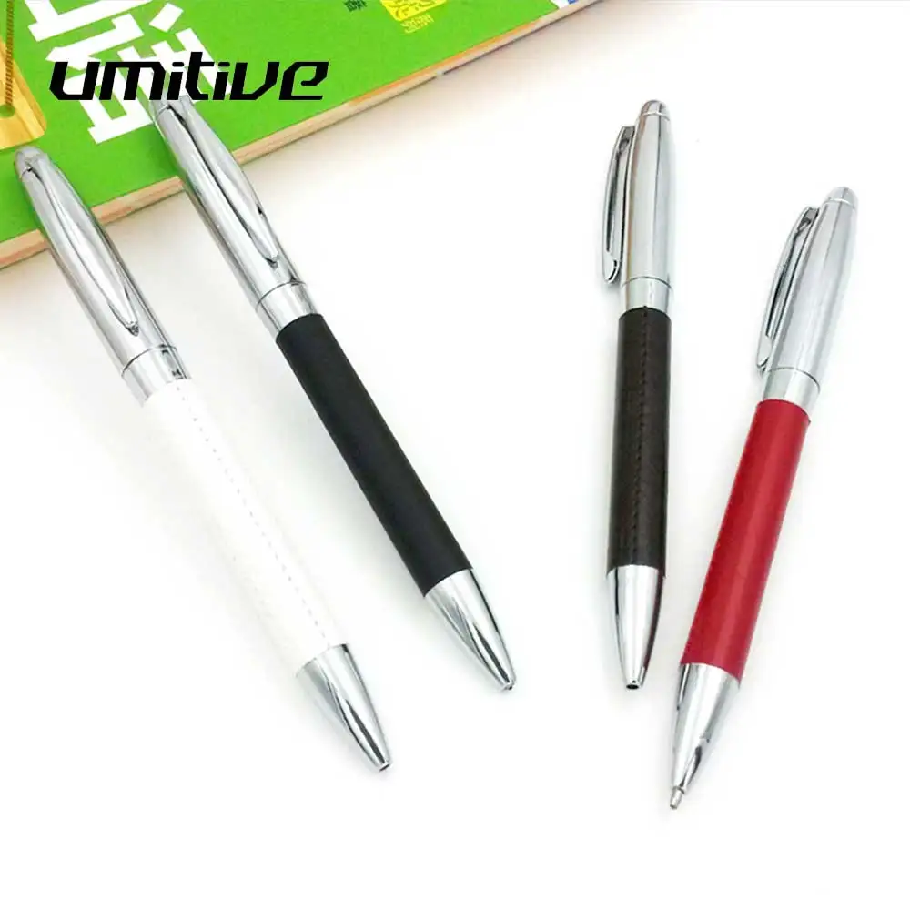 Umitive 1PCS 0.7mm Commercial Metal Ballpoint Pen Press Style Automatic Pen For School Office Writing Signature Supplies
Umitive 1PCS 0.7mm Commercial Metal Ballpoint Pen Press Style Automatic Pen For School Office Writing Signature Supplies