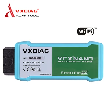 WIFI/USB VXDIAG VCX NANO for Land Rover/Jaguar V141 VXDIAG VCX NANO 2 in 1 Auto Car Diagnostic Tool for LandRover/Jaguar
WIFI/USB VXDIAG VCX NANO for Land Rover/Jaguar V141 VXDIAG VCX NANO 2 in 1 Auto Car Diagnostic Tool for LandRover/Jaguar