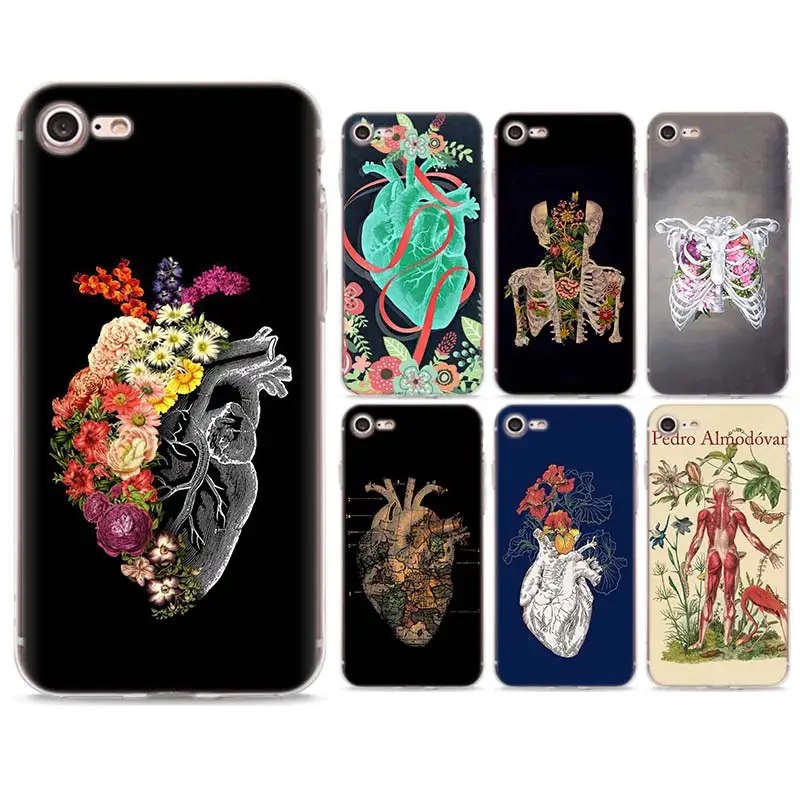 HUMAN ANATOMY heart flower Silicone case cover for Apple iPhone 7 8 Plus 6 6s Plus 5 5s X XR XS MAX TPU Soft Phone cases
HUMAN ANATOMY heart flower Silicone case cover for Apple iPhone 7 8 Plus 6 6s Plus 5 5s X XR XS MAX TPU Soft Phone cases