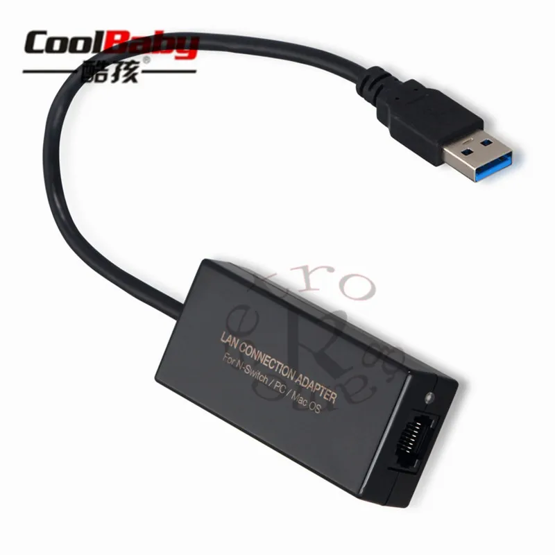 Сетевой адаптер USB 3 0 для Ethernet RJ45 Lan гигабитный 10/100/1000 Мбит/с Nintendo Switch wii