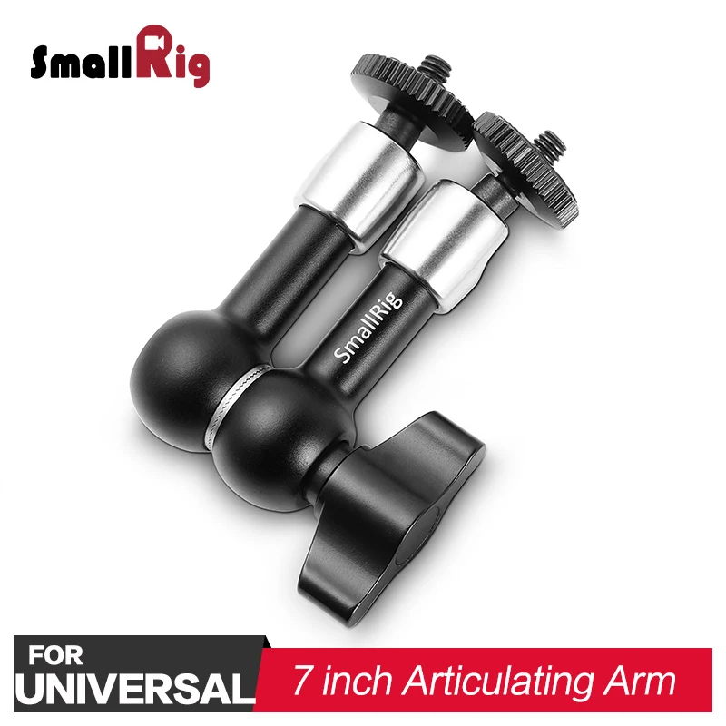 SmallRig DSLR Camera Adjustable Magic Arm 7 inch Articulating Arm Feature with 1/4 Thread for Camera LCD Monitor Support 2065
SmallRig DSLR Camera Adjustable Magic Arm 7 inch Articulating Arm Feature with 1/4 Thread for Camera LCD Monitor Support 2065