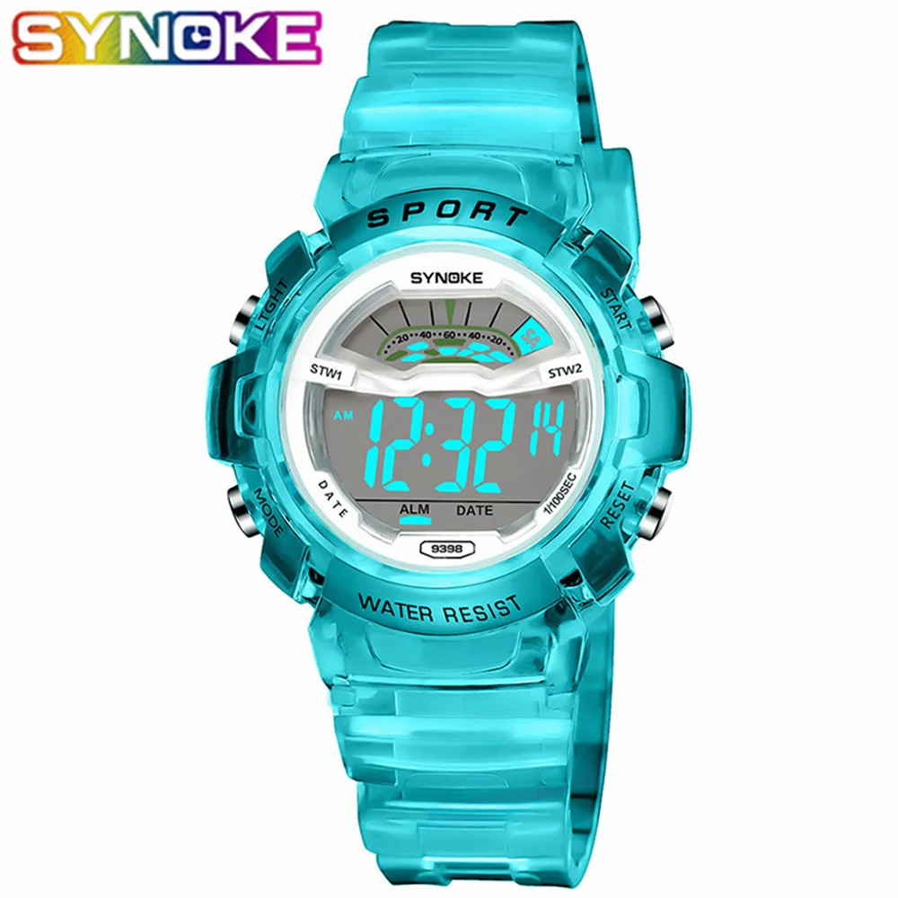 SYNOKE Children Watches Cute Kids Watches Sports Cartoon Watch for Girls boys Rubber Children's Digital LED Wristwatches Reloj
SYNOKE Children Watches Cute Kids Watches Sports Cartoon Watch for Girls boys Rubber Children's Digital LED Wristwatches Reloj