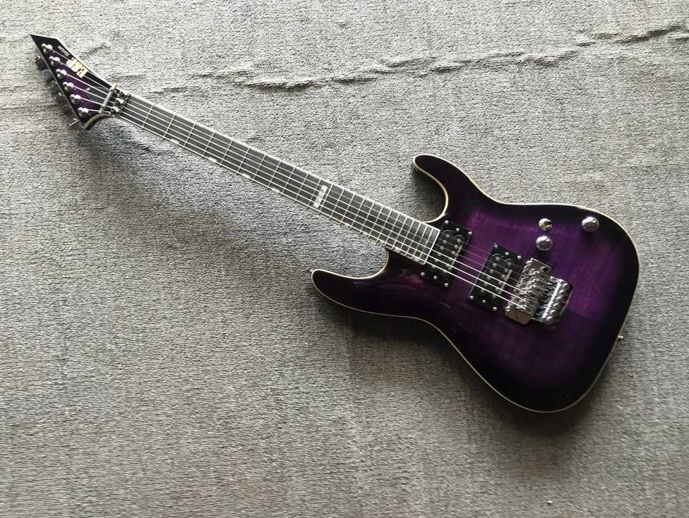 New E-II HORIZON FR Tremolo bridge Seymour Duncan pickups Electric Guitar REINDEER Purple
New E-II HORIZON FR Tremolo bridge Seymour Duncan pickups Electric Guitar REINDEER Purple