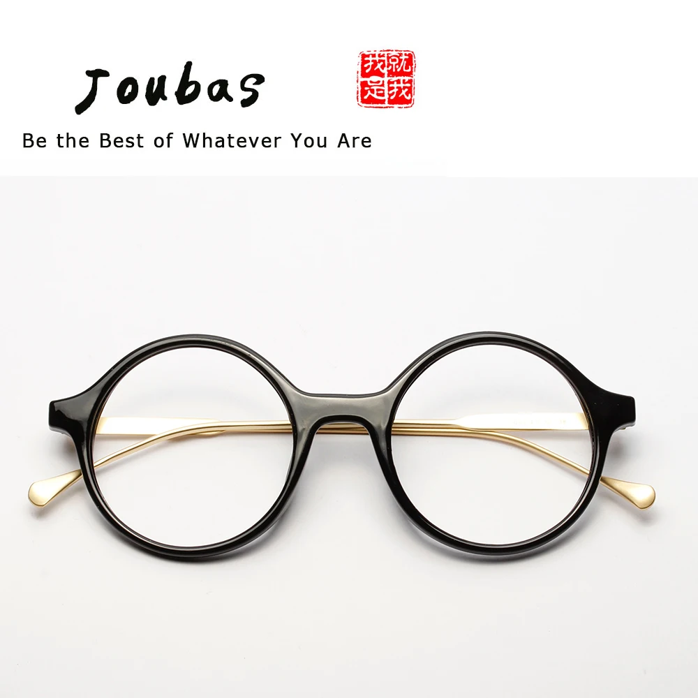 Joubas Round Plain Glasses 2019 Woman/man Steampunk Spectacles Fashion Vintage Retro Glasses Black Frame Classic Eyeglasses 02
Joubas Round Plain Glasses 2019 Woman/man Steampunk Spectacles Fashion Vintage Retro Glasses Black Frame Classic Eyeglasses 02