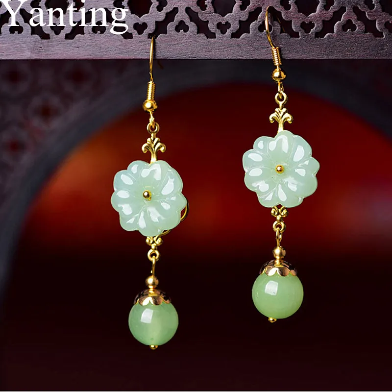Yanting Glass Glazed Flower Earings Fashion Jewelry Handmade Ethnic Earrings With Stones Fine Jewelry Earrings For Women 0409
Yanting Glass Glazed Flower Earings Fashion Jewelry Handmade Ethnic Earrings With Stones Fine Jewelry Earrings For Women 0409