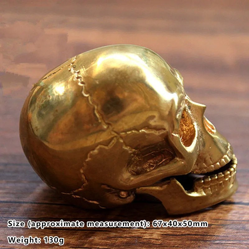 1PC Large Size Skull Shape Brass Knife Beads Lanyard Pendant EDC Tool Paracord Umbrella Rope DIY Decorative Accessories Pendant
1PC Large Size Skull Shape Brass Knife Beads Lanyard Pendant EDC Tool Paracord Umbrella Rope DIY Decorative Accessories Pendant