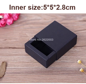 Inner size:5*5*2.8CM Black Kraft Paper Drawer Boxes Craft gift Jewelry/ Hand soap / Bracelet box packing Boxes200piece\lot
Inner size:5*5*2.8CM Black Kraft Paper Drawer Boxes Craft gift Jewelry/ Hand soap / Bracelet box packing Boxes200piece\lot