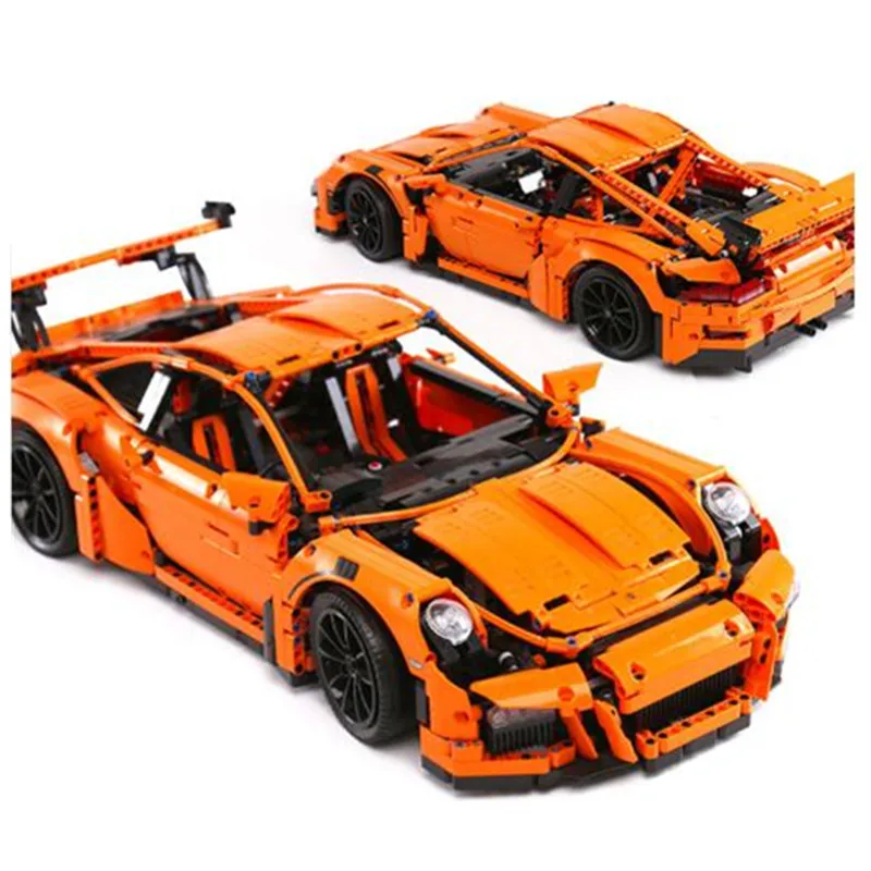 

Lepin 20001 Race Car Model Building Kits Blocks Bricks Toys for Children Compatible with Legoingly Technic Car 42056 Boys Gifts