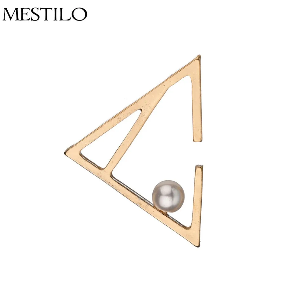 MESTILO Trendy Triangle Open Ear Cuff Earring Temperament Simulated Pearl Earring For Women Punk Clip Earring Without Piercing
MESTILO Trendy Triangle Open Ear Cuff Earring Temperament Simulated Pearl Earring For Women Punk Clip Earring Without Piercing