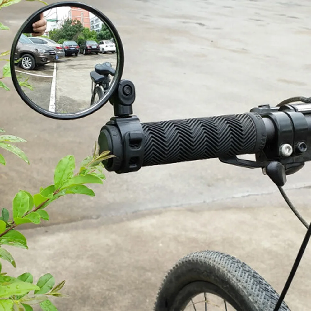 1 PC Rotate Bicycle Cycling Bike Back View Handlebar Safety Rear view Mirror NEW | Спорт и развлечения