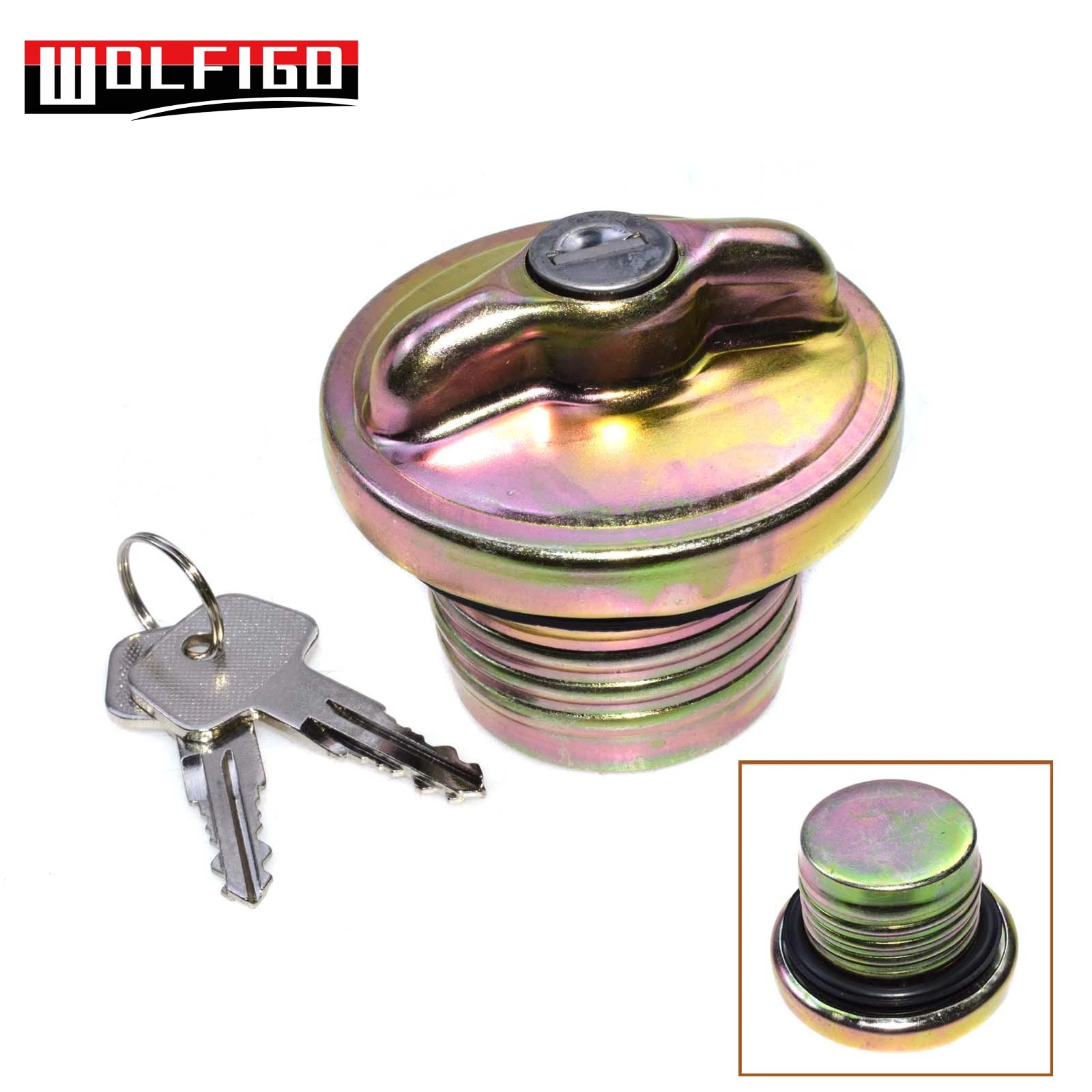 WOLFIGO New For VW BUG GHIA SUPER BEETLE Karmann Ghia Locking Gas Cap 321201551H,113201551H
WOLFIGO New For VW BUG GHIA SUPER BEETLE Karmann Ghia Locking Gas Cap 321201551H,113201551H