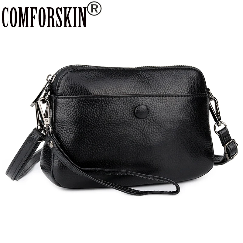 COMFORSKIN Brand Lady Daily Clutches Cowhide Women's Messenger Bags Genuine Leather Cross-body Bags High Capacity Handbags 2020
COMFORSKIN Brand Lady Daily Clutches Cowhide Women's Messenger Bags Genuine Leather Cross-body Bags High Capacity Handbags 2020