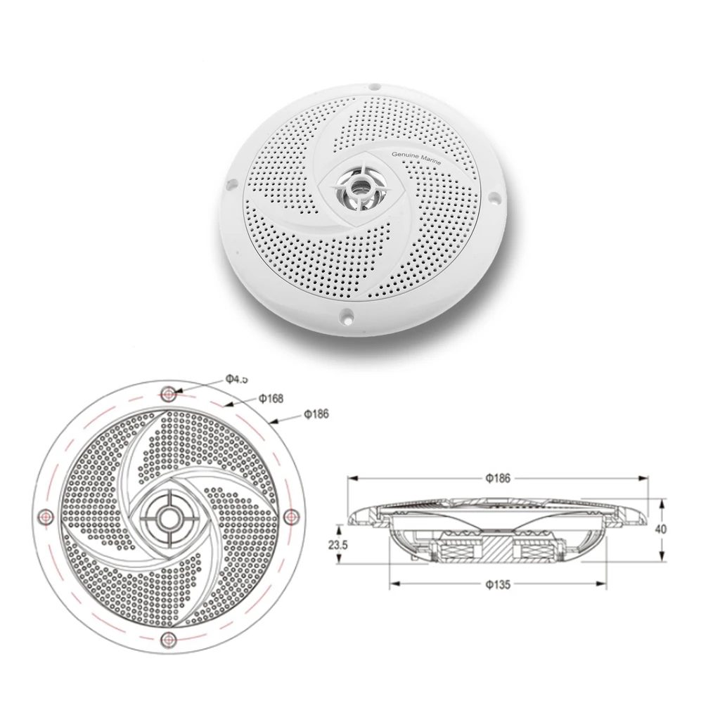 Waterproof Boat Marine Motorcycle Car Speakers Stereo Audio Sound System For Car UTV ATV RV Car Golf Cart Waterproof Boat Marine Motorcycle Car Speakers Stereo Audio Sound System For Car UTV ATV RV Car Golf Cart