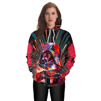 SzBlaZe New Womens Star Wars Darth Vader 3D Print Loose Hoodies Autumn Sweatshirts Long Sleeve Costume Streetwear Pullover Top
SzBlaZe New Womens Star Wars Darth Vader 3D Print Loose Hoodies Autumn Sweatshirts Long Sleeve Costume Streetwear Pullover Top