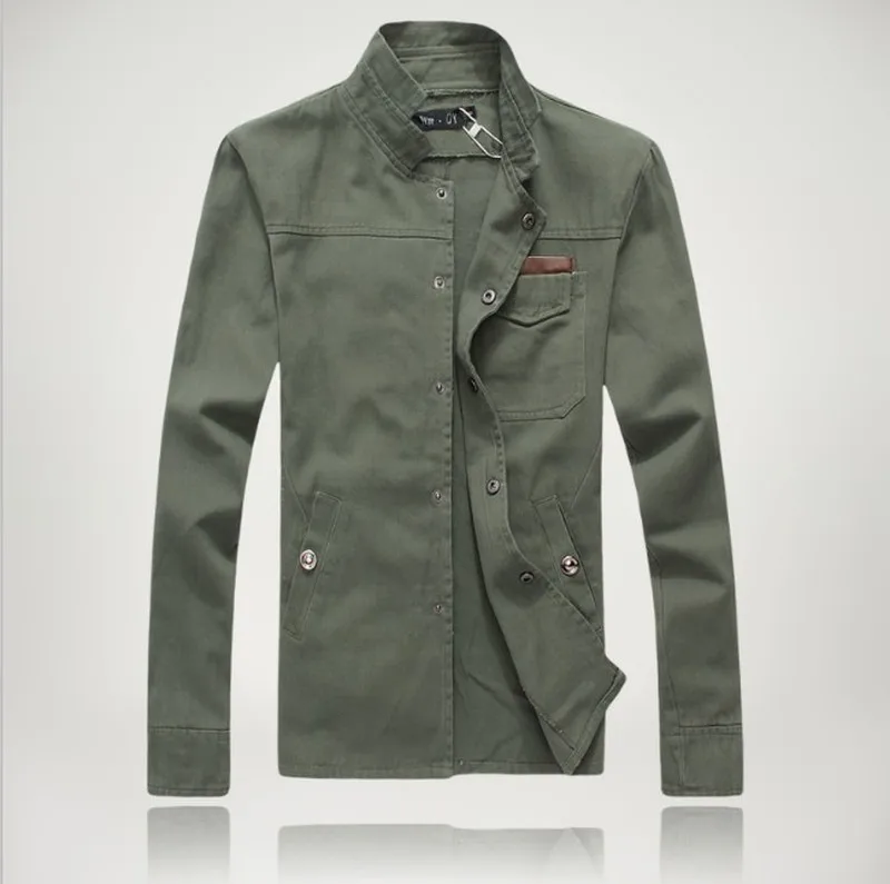 Jacket Mens Spring Autumn Stand Collar Solid Color Cotton Jacket Mens Youth Straight Slim Fashion Casual Jacket
Jacket Mens Spring Autumn Stand Collar Solid Color Cotton Jacket Mens Youth Straight Slim Fashion Casual Jacket