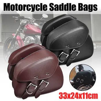 Universal Pair Black/Brown PU Leather Motorcycle Tool Bag Luggage Saddle Bags for Kawasaki
Universal Pair Black/Brown PU Leather Motorcycle Tool Bag Luggage Saddle Bags for Kawasaki