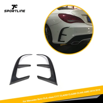 Carbon Fiber Rear Bumper Vents Fins Trim Decoration for Mercedes-Benz CLA-class C117 CLA250 CLA260 CLA45 AMG 2014 2015
Carbon Fiber Rear Bumper Vents Fins Trim Decoration for Mercedes-Benz CLA-class C117 CLA250 CLA260 CLA45 AMG 2014 2015