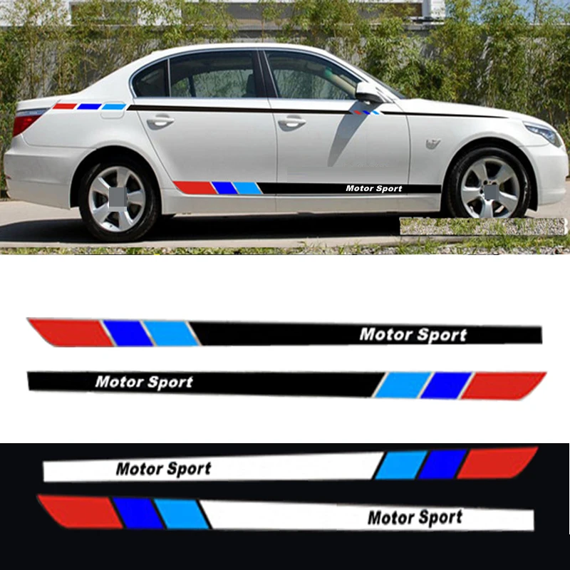 2pcs NEW car side body sticker for bmw E30 E34 E36 E39 E46 E53 E60 E70 E71 E85 E87 E90 E91 E92 E83 F10 F20 F21 F30
2pcs NEW car side body sticker for bmw E30 E34 E36 E39 E46 E53 E60 E70 E71 E85 E87 E90 E91 E92 E83 F10 F20 F21 F30