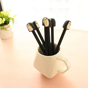 48pcs Gel Pens Cartoon Penguin Animals black colored kawaii gift gel-ink pens for writing Cute stationery office school supplies
48pcs Gel Pens Cartoon Penguin Animals black colored kawaii gift gel-ink pens for writing Cute stationery office school supplies