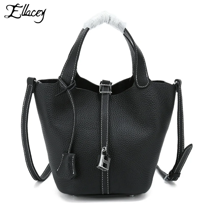 Ellacey Cow Leather Bucket Bags for Women 2018 Luxury Handbags Crossbody Basket Bag Designer Ladies Genuine Leather Shoulder Bag
Ellacey Cow Leather Bucket Bags for Women 2018 Luxury Handbags Crossbody Basket Bag Designer Ladies Genuine Leather Shoulder Bag