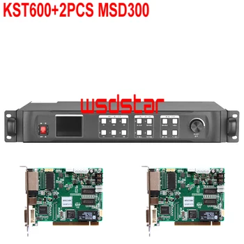 KST600+2PCS MSD300 LED Display Video Processor 1920*1080 1920*1200 DVI/HDMI/VGA/CVBS Aliexpress hot sales LED Video Processor
KST600+2PCS MSD300 LED Display Video Processor 1920*1080 1920*1200 DVI/HDMI/VGA/CVBS Aliexpress hot sales LED Video Processor