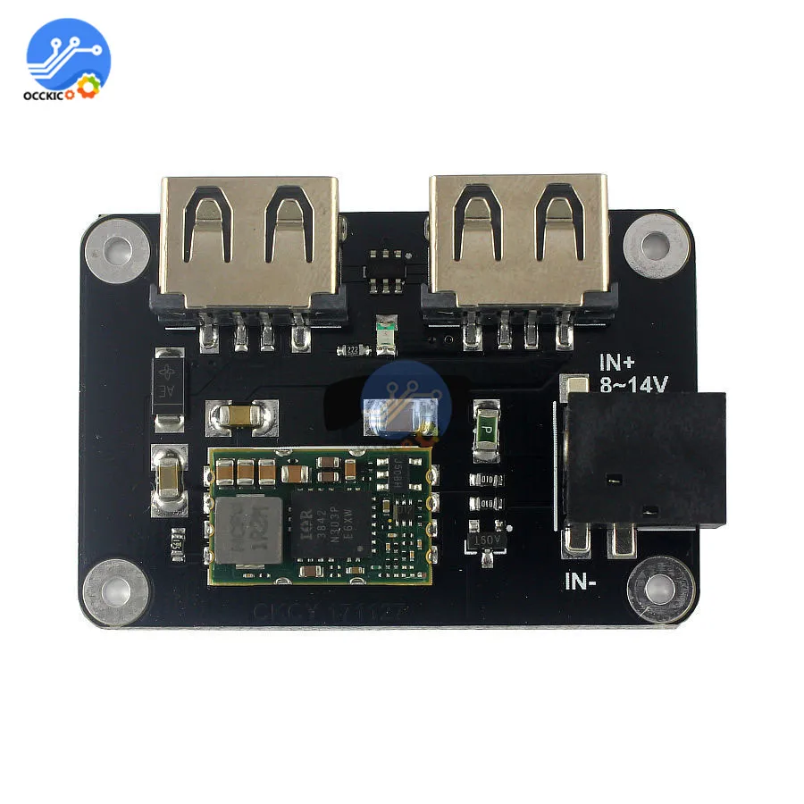 DC 9V 12V to 5V 4A Double USB Battery Charger Module Power Bank Step Down Buck Converter for Phone Charging BMS Equalizer
DC 9V 12V to 5V 4A Double USB Battery Charger Module Power Bank Step Down Buck Converter for Phone Charging BMS Equalizer