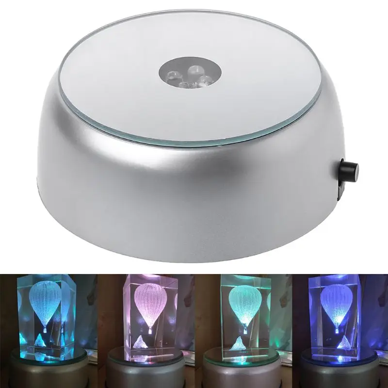 4-LED Round Luminous Base Laser Light Stand Holder For Cocktail Crystal Glass Transparent Objects Display
4-LED Round Luminous Base Laser Light Stand Holder For Cocktail Crystal Glass Transparent Objects Display